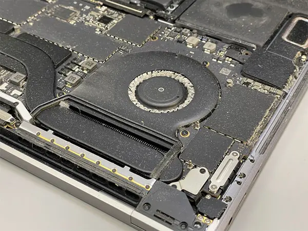 Чистка системы охлаждения MacBook: профилактика перегрева